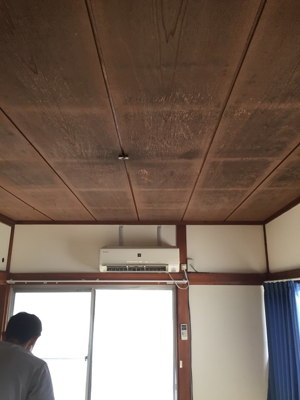 賃貸アパート 和室天井 クロス貼替え ライファ文京動坂の活動報告